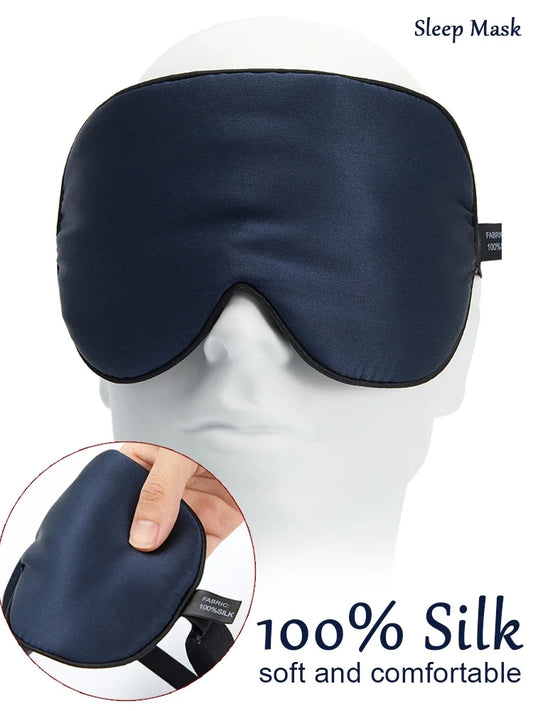Natural Mulberry Silk Sleep Mask Soft and Comfortable